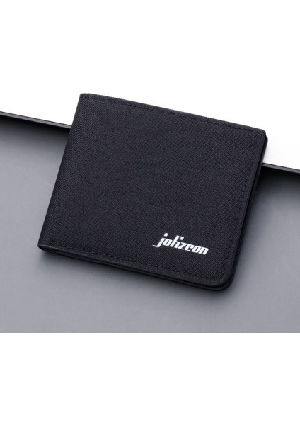 2022 Yeni Moda Erkek Küçük Cüzdan Bozuk Para Cüzdanı Cüzdan Erkek Çanta Bozuk Para Kesesi Kart Tutucu Kısa Dikey Kanvas Cüzdan Billetera (Yurt Dışından) fiyatları