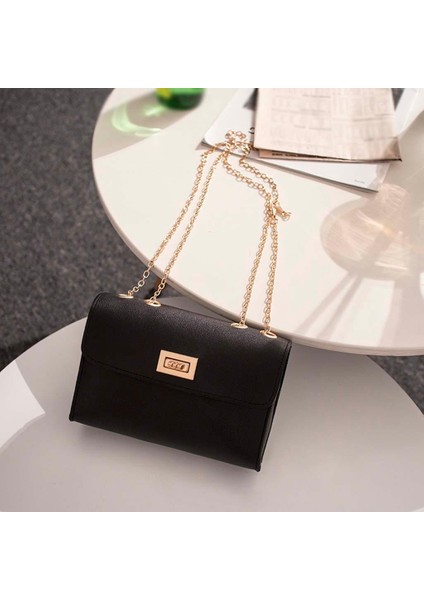 Moda Omuzlar Küçük Sırt Çantası Mektup Telefon Messenger Çanta (Yurt Dışından) modelleri