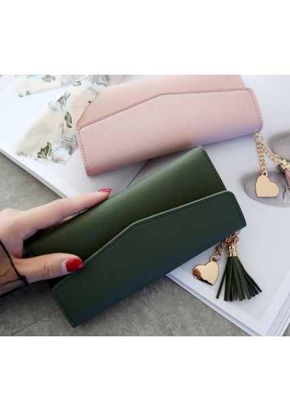 Kadın Cüzdan Telefon El Çantası Çantalar Uzun Cüzdan Kız Bayanlar Için Para Para Cebi Kart Sahibinin Püskül Cüzdan Yeni (Yurt Dışından)