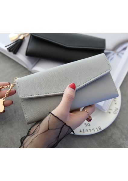 Kadın Cüzdan Telefon El Çantası Çantalar Uzun Cüzdan Kız Bayanlar Için Para Para Cebi Kart Sahibinin Püskül Cüzdan Yeni (Yurt Dışından) fırsatları