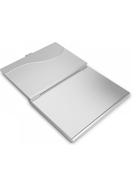 Yaratıcı Cüzdan Su Geçirmez Paslanmaz Çelik Metal Kutu Gümüş Alüminyum Iş Kimliği Kredi Kartı Tutucu Cep Kılıfı Kapak Organizatör (Yurt Dışından) modelleri