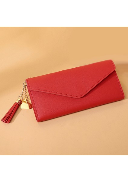 Kadın Cüzdan Lüks Tasarımcı Trendy Kalp Şeklinde Uzun Debriyaj Çanta Kolye Cüzdan Çok Fonksiyonlu Lychee Desen Bozuk Para Cüzdanı (Yurt Dışından) modelleri