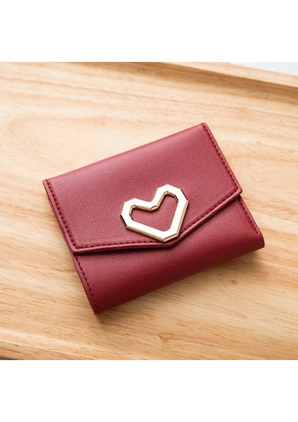 Yeni Erkek ve Kadın Cüzdanları Kısa Üç Katlı Cüzdan Iş Çoklu Kart Fermuarlı Bozuk Para Cüzdanı Cüzdan Kart Tutucu (Yurt Dışından) fiyatları