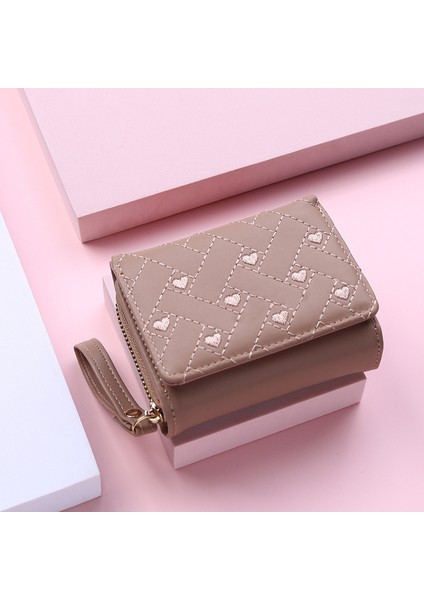 Kadınlar Için Cüzdanlar Kawaii Sevimli Cüzdan Lüks Tasarımcı Bayan Cüzdan Pembe Çanta Bayan Cüzdan Küçük Kadın Deri Cüzdan Bozuk Para Cüzdanı (Yurt Dışından)
