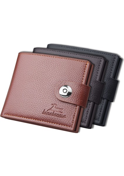 Erkek Cüzdanı Çile Erkekler Için Kısa Cüzdanlar Doğal Deriden Yapılmış Pu Cüzdan Kart Tutucu Sizin Için Mükemmel Manyetik Çantalar Küçük (Yurt Dışından) fırsatları