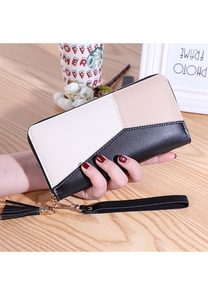 Moda Cüzdan Fermuar Bozuk Para Cüzdanı Bayan Uzun Kısa Çantalar Çanta Kadın Debriyaj Kart Tutucu Pu Deri Para Çantası Cüzdan Cüzdan (Yurt Dışından) fırsatları