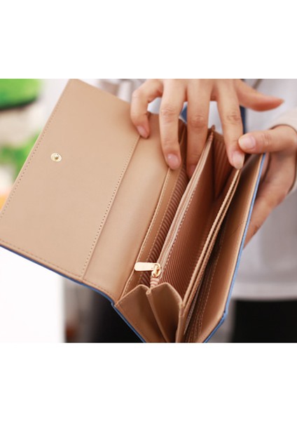 Sahte Süet Şemsiye Tasarımcı Kadın Cüzdan Yüksek Kaliteli Carve Mektup Kadın Cüzdan Bayan Çantalar Fermuarlı Para Kart Sahipleri (Yurt Dışından) modelleri