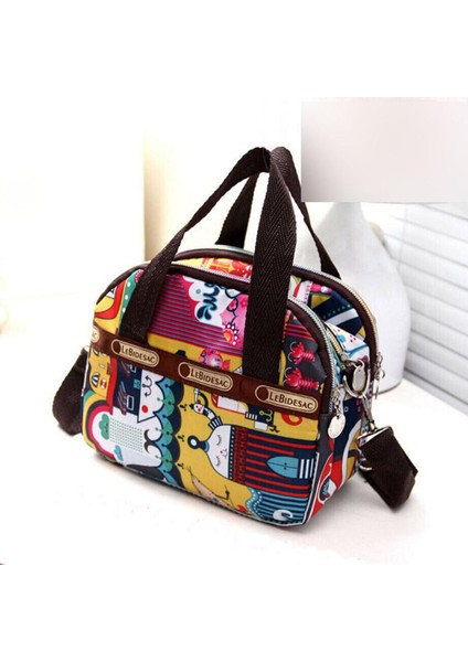 Kadın Cüzdan 12 Stilleri Naylon Çanta Cep Omuz Çantası Seyahat Messenger Crossbody Satchel Moda Çiçek Tutucular (Yurt Dışından)