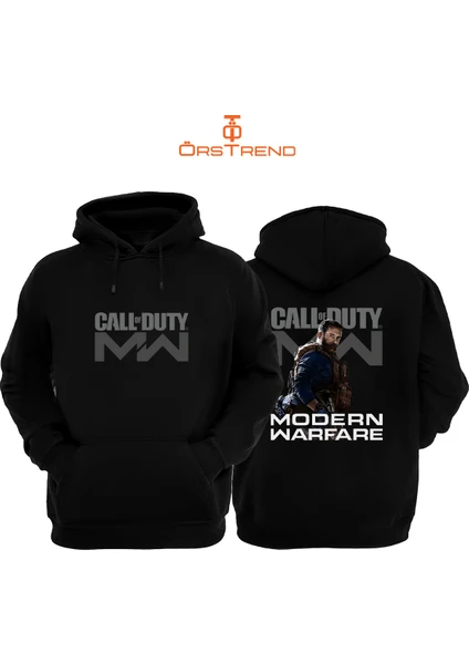 Ors Trend Call Of Duty Modern Modern Warfare Kapşonlu Sweatshirt