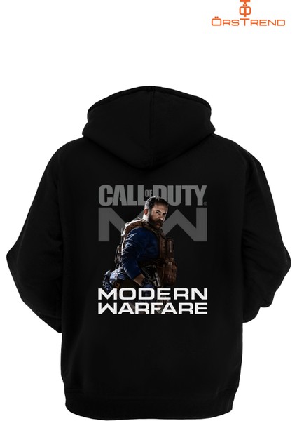 Call Of Duty Modern Modern Warfare Kapşonlu Sweatshirt