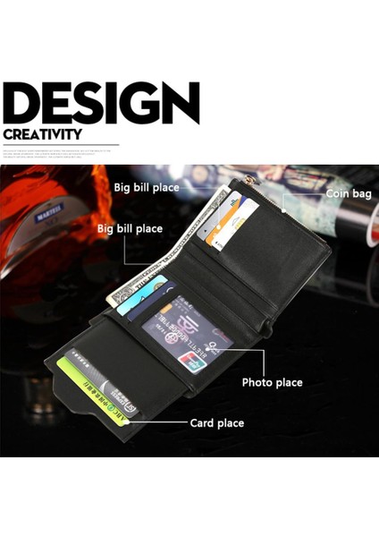Erkek Cüzdan Kartçı Tutucu Bifold Çanta (Yurt Dışından) fırsatları
