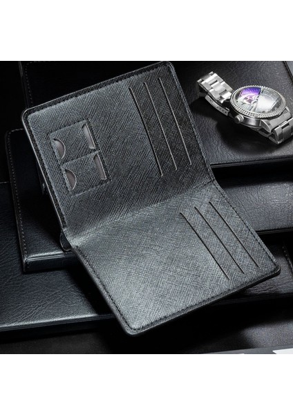 2022 Erkek Cüzdan Kısa Iş Yumuşak Klipsli Kart Tutucu Yüksek Kapasiteli Çantalar Çok Amaçlı Aşınmaya Dayanıklı Dayanıklı (Yurt Dışından) fırsatları