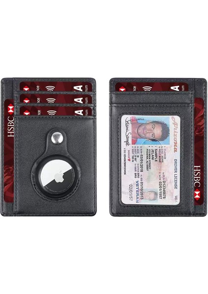 Yeni Rfıd Airtag Cüzdan Ince Minimalist Kredi Kartı Tutucu Airtag Koruyucu Kılıf Anti-Kayıp Koruyucu Cüzdan (Yurt Dışından) fiyatları