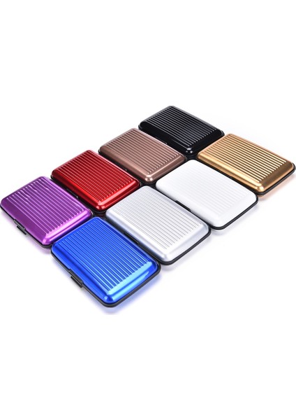 Jeti Yeni Metal Cüzdan Erkekler Iş Kimlik Kredi Kartı Tutucu Mini Bavul Banka Kartı Kartvizit Tutucu Kutusu Kasa Organizatör Erkekler Için (Yurt Dışından) fiyatları