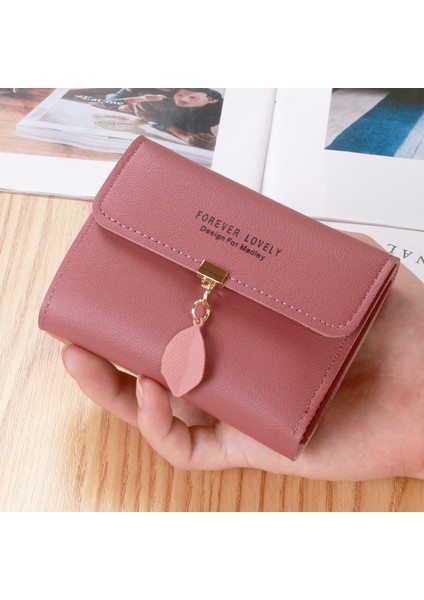 2022 Yeni Kore Tarzı Basit Küçük Cüzdan Üç Kat Bozuk Para Cüzdanı Cüzdan Kısa Bayan Cüzdanları ve Çanta Tasarımcısı Çanta (Yurt Dışından) indirimleri