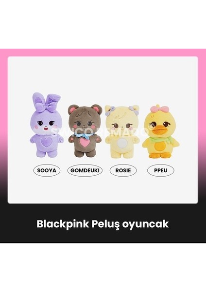 Kpop Blackpink Temalı Rosıe Peluş Oyuncak (Yurt Dışından)