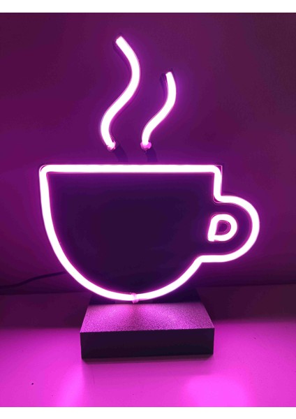 Neon Işıklı Kahve Fincanı fiyatları