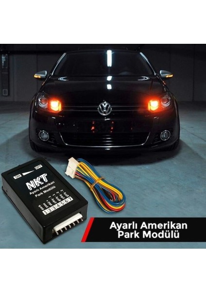 Ayarlı Amerikan Park Sinyal Modülü Otomatik Tüm Araçlara Uygun