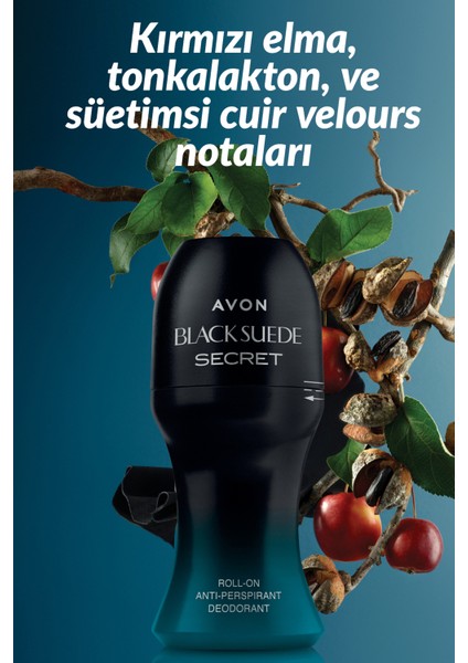 Black Suede Secret Erkek Parfüm ve Rollon Paketi