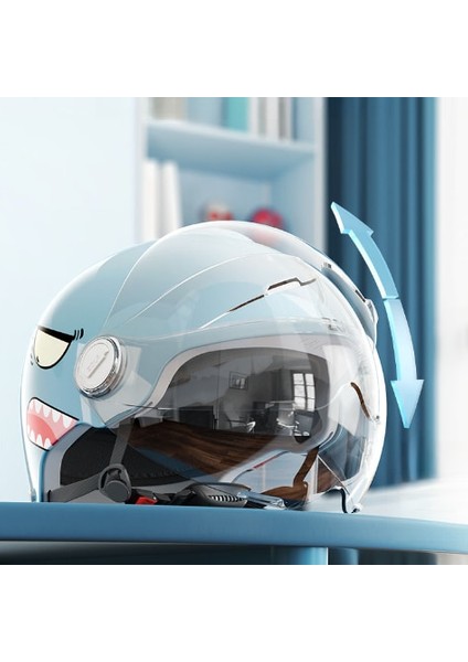 Motosiklet Çocuk Güvenliği 3c Yarım Kask Dört Mevsim Evrensel (Yurt Dışından) fiyatları
