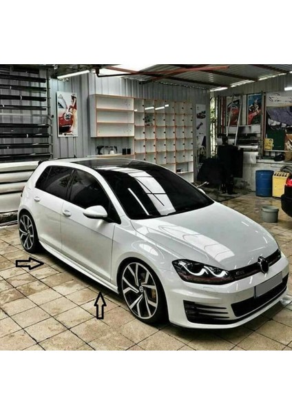 Volkswagen Golf Golf 7 2013-2020 Aero Marşpiyel Takımı-Boyasız