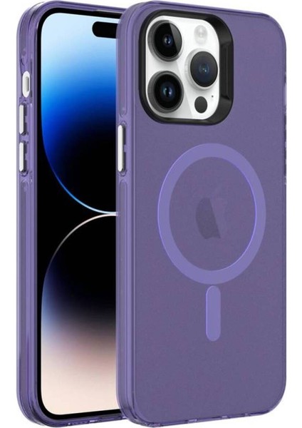 Apple iPhone 14 Pro Kılıf C-Pro Buzlu Transparan Magsafeli Pc Kapak