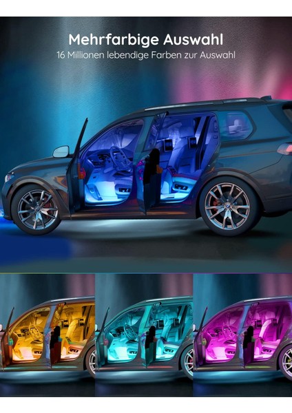 Rgb Car LED Sprit Light  Araç Içi Aydınlatma-Su Geçirmez