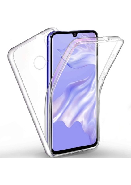 Huawei P30 Lite Kılıf Ön Arka 360 Koruma Şeffaf