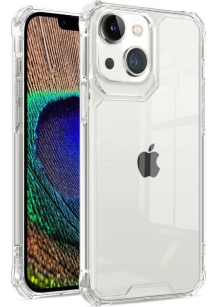 Apple iPhone 14 Kılıf Alp Pc Kristal Darbe Korumalı Kapak