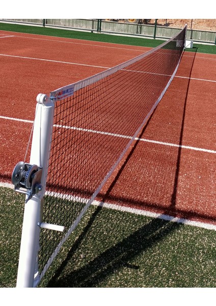 Adelinspor Via Tenis Direği Sabit Ankrajlı ve Gold Tenis Filesi