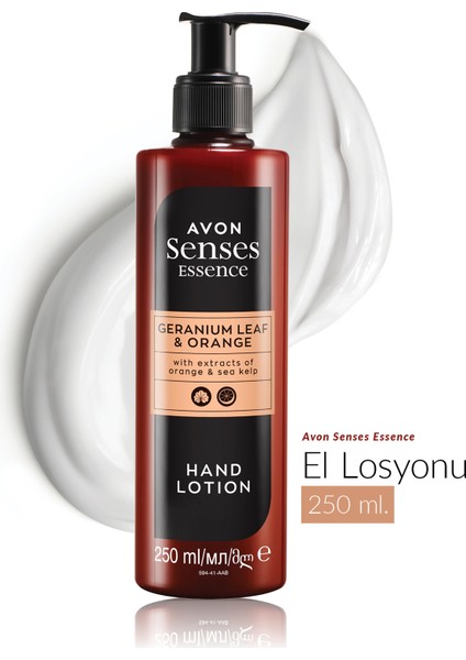 Senses Essence Sardunya Yaprağı ve Partakal Kokulu El Kremi 250 Ml. Üçlü Set