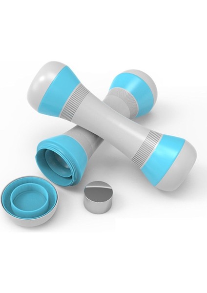 Ayarlanabilir Dambıl, 1-2 kg Ayarlabilir Dumbell Mavi