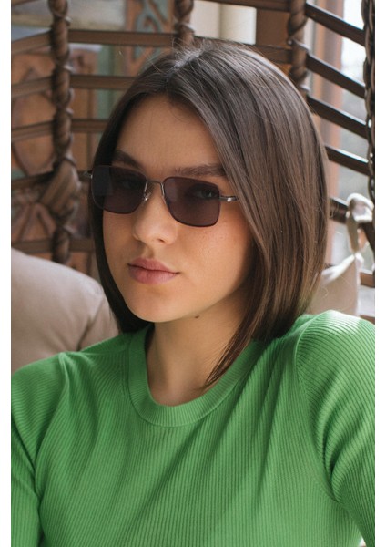 Guguk Silver Red Black Güneş Gözlüğü