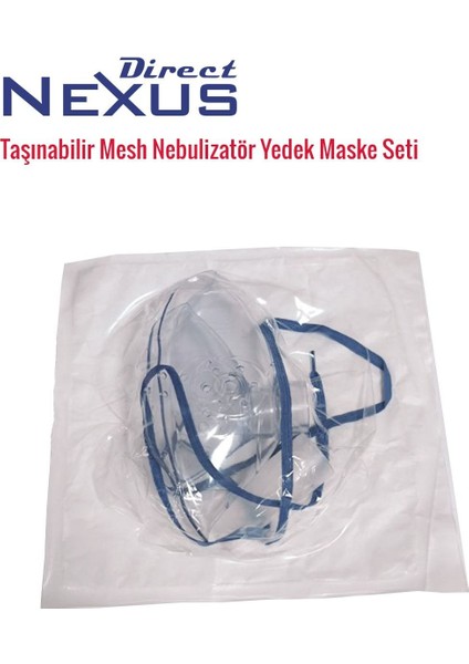 Taşınabilr Mesh Tipi Nebulizatör Maske Seti modelleri