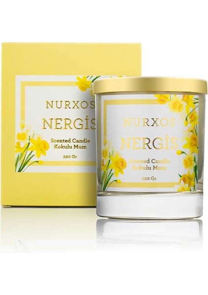 9653 Nergis 220 gr Kokulu Mum 8681124696533