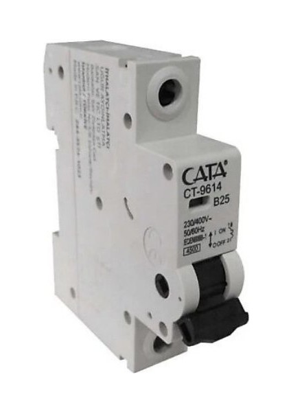 CT-9614 25A B Tipi Otomatik Sigorta
