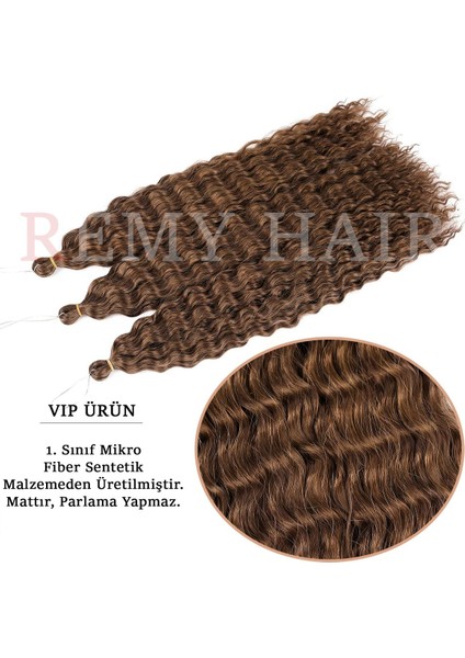 Afro Örgüsü Saç - Koyu Kumral 100GR. modelleri