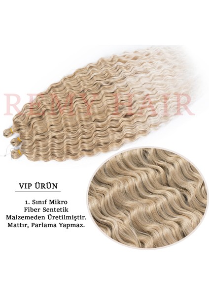 Afro Örgüsü Saç - Küllü Sarı 100GR. fiyatları