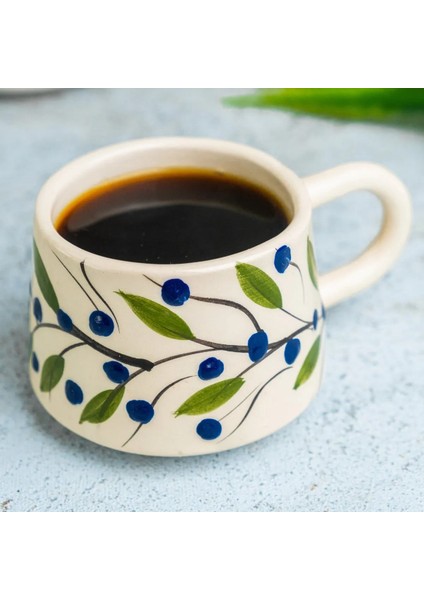 Ilbay Klasik Seramik Kupa Mug Erik Dalı