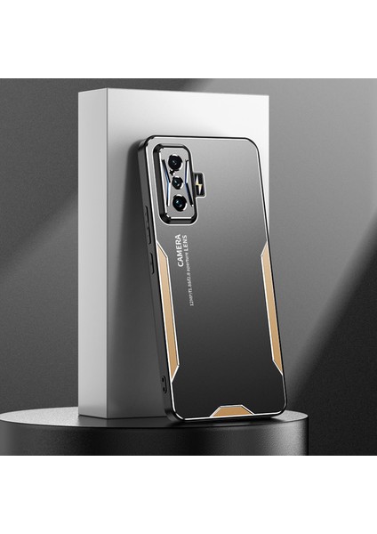 Xiaomi Poco F4 Gt Case Mat Alumınum Alusu+Tpu+Pc Koruyucu Kapak (Yurt Dışından)