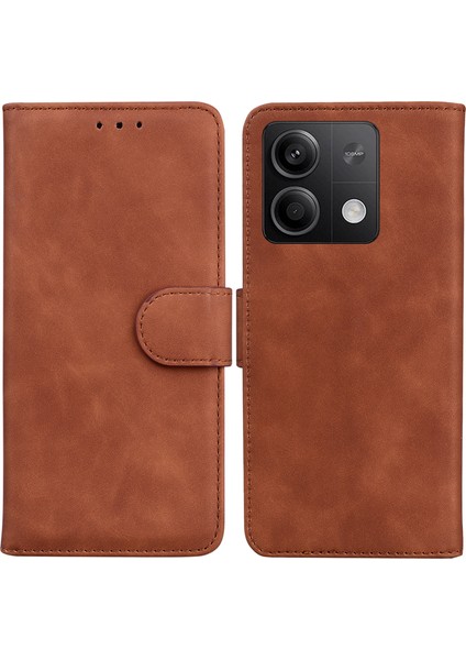 Xiaomi Redmi Note 13 5g Deri Kılıf Cüzdan Flip Kapak (Yurt Dışından)