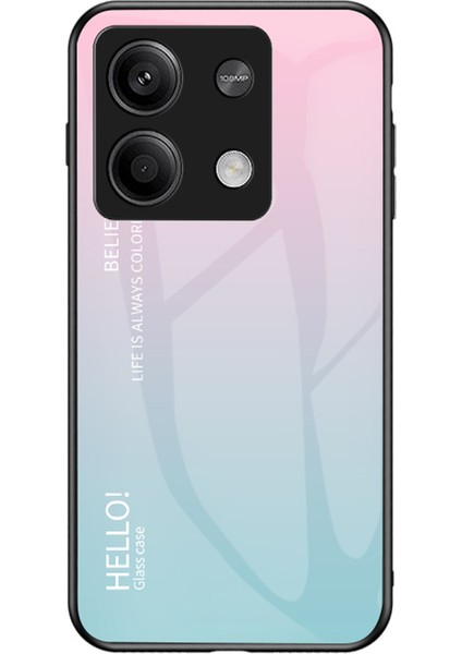 Xiaomi Redmi Note 13 5g Gradyan Telefon Kılıfı Temperli Cam Kapağı (Yurt Dışından)