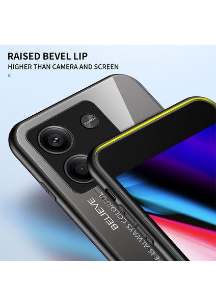 Xiaomi Redmi Note 13 5g Gradyan Telefon Kılıfı Temperli Cam Kapağı (Yurt Dışından) indirimleri