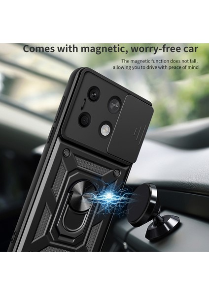 Xiaomi Redmi Note 13 5g Slayt Lens Koruma Şok Geçirmez Kapak (Yurt Dışından)