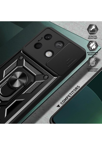 Xiaomi Redmi Note 13 5g Slayt Lens Koruma Şok Geçirmez Kapak (Yurt Dışından)