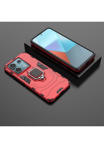 Xiaomi Redmi Note 13 Pro 5g Ring Tutucu Kickstand Pc + Tpu Kapak (Yurt Dışından)