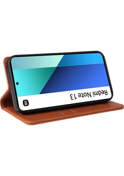 Xiaomi Redmi Note 13 4g Manyetik Kapanış Cüzdan Telefon Kapağı (Yurt Dışından) modelleri