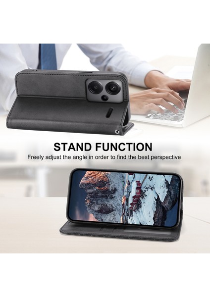 Xiaomi Redmi Note 13 Pro+ 5g Deri Kasa Cüzdan Flip Kapak (Yurt Dışından)