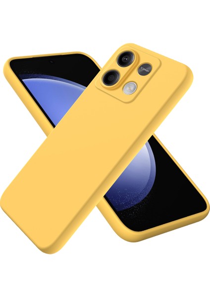 Xiaomi Redmi Note 13 5g Sıvı Silikon Ince Koruyucu Telefon Kapak Kayışı (Yurt Dışından)