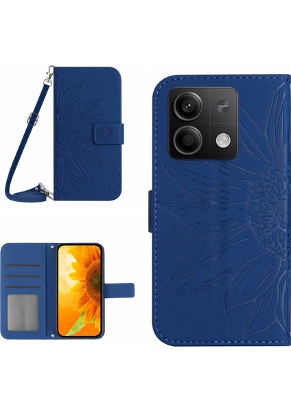 Xiaomi Redmi Note 13 4g Manyetik Telefon Kılıfı Deri Kapağı (Yurt Dışından)